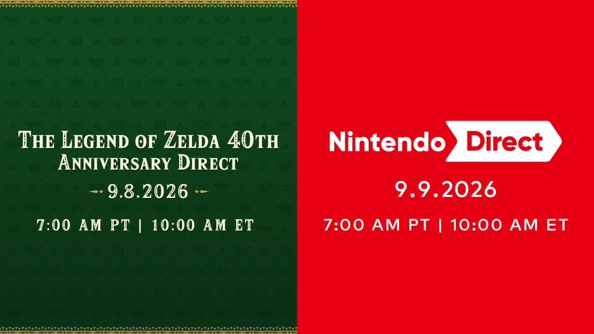 The Legend of Zelda 40th Anniversary Direct and Nintendo Direct Announced for This Week