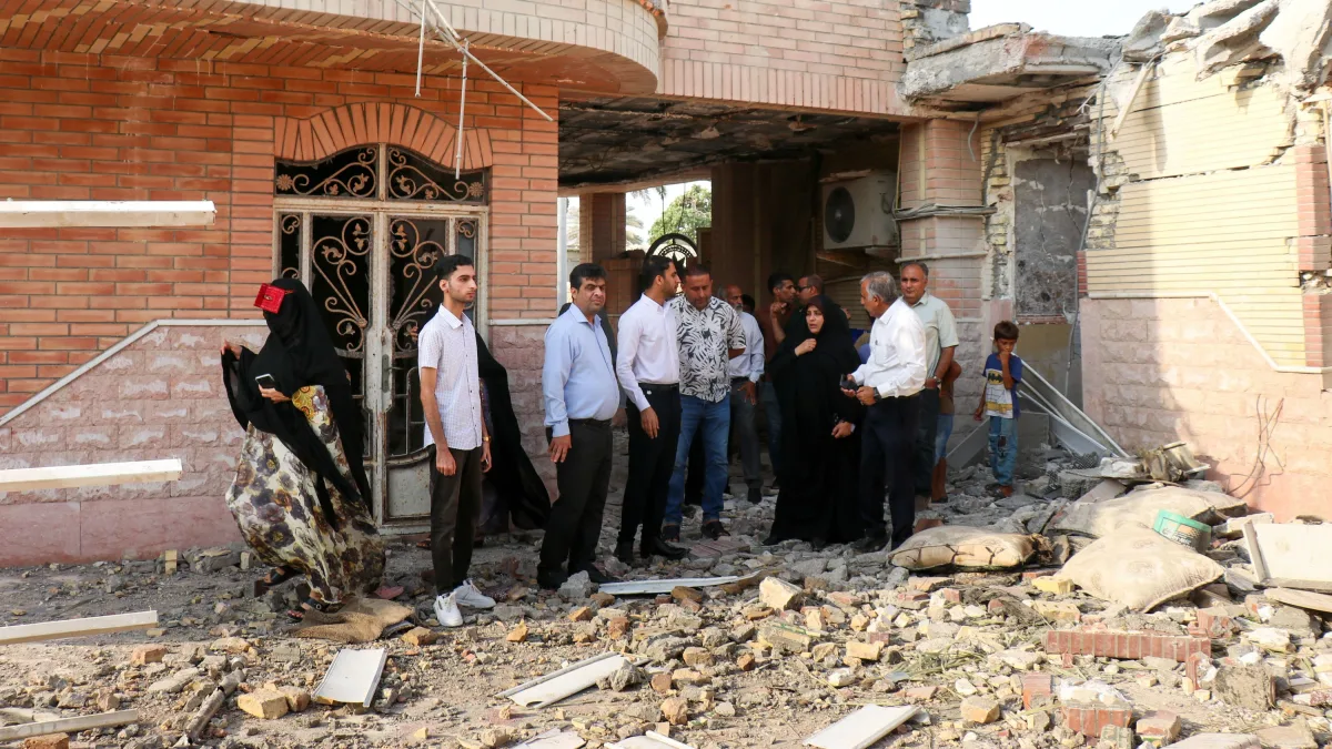 Iran: Während der Hochzeit schlug die Bombe ein
