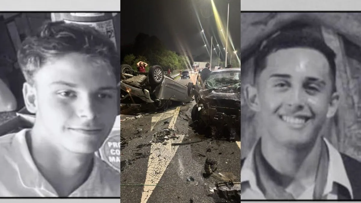 Identificados jovens de 18 anos que morreram em acidente gravíssimo em Blumenau: ‘Dedicaram seu tempo ao serviço de Deus’