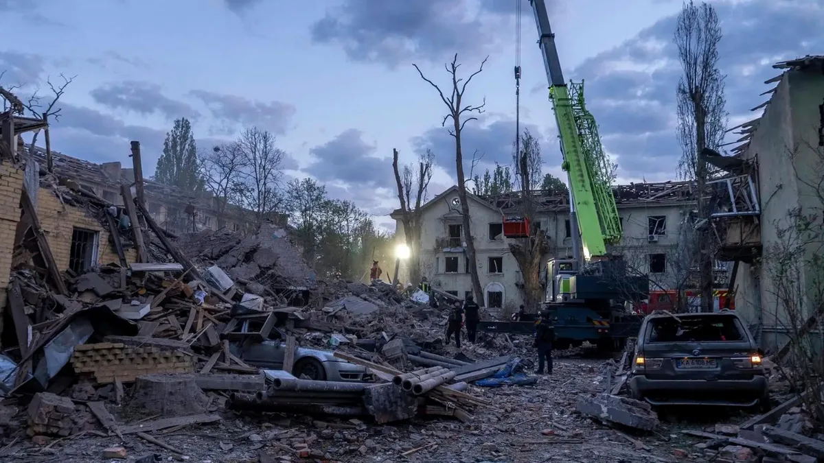 27 killed, 50 homes damaged in Russian attack near Ukraine's Kyiv