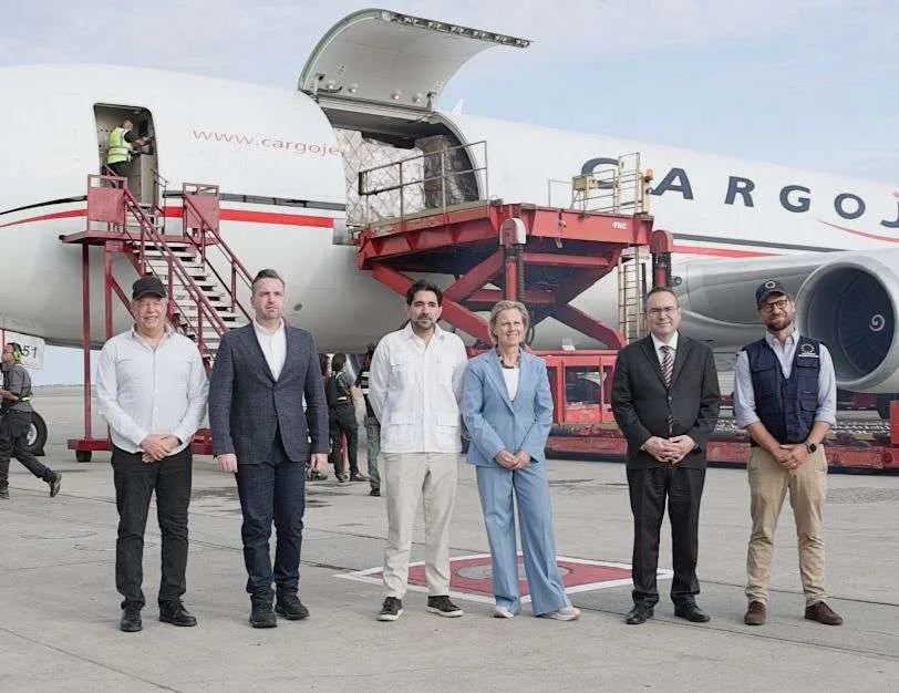 Arriba al país 30 toneladas de ayuda humanitaria procedente de Polonia, Hungría y los Países Bajos