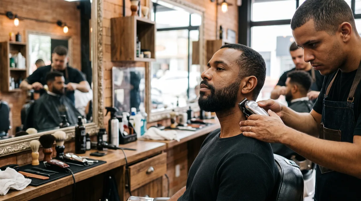 Homens estão deixando este detalhe da barba mais baixo e o rosto parece completamente diferente