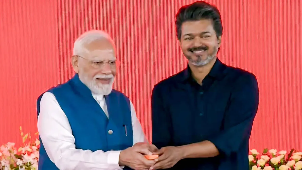 PM pledges to work for TN's development; Vijay seeks metro expansion, more funds