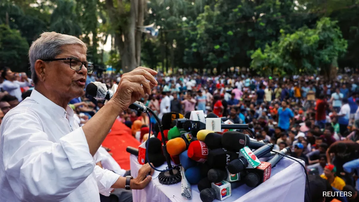 Student Leader To Bangladesh President: Mirza Fakhrul's Political Journey