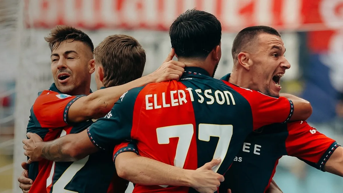 Genoa consigue su primera victoria en la Serie A pese al autogol de Johan Vásquez ante Fiorentina
