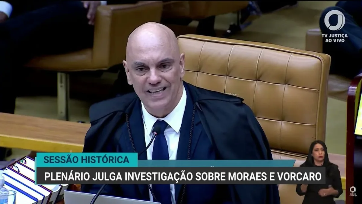STF analisa investigação sobre Moraes e Vorcaro em sessão histórica