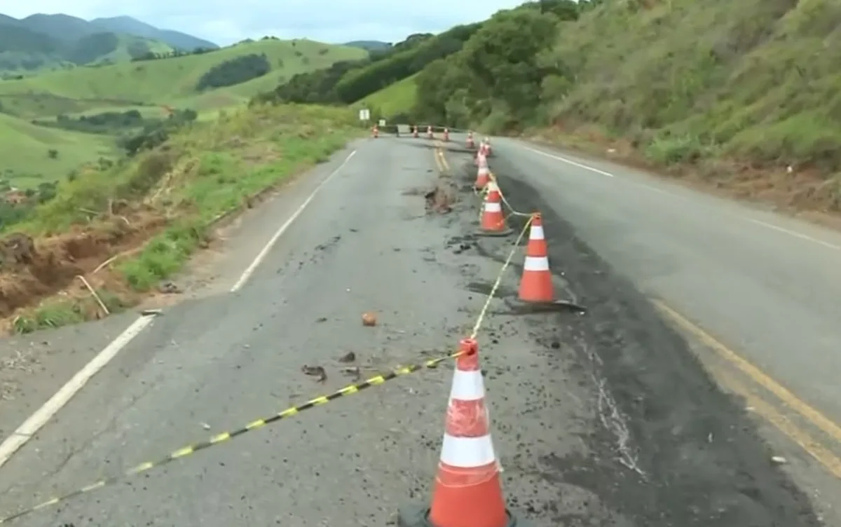DER-MG adia interdição para obras na MGC-383, entre Itajubá e Maria da Fé; saiba nova data