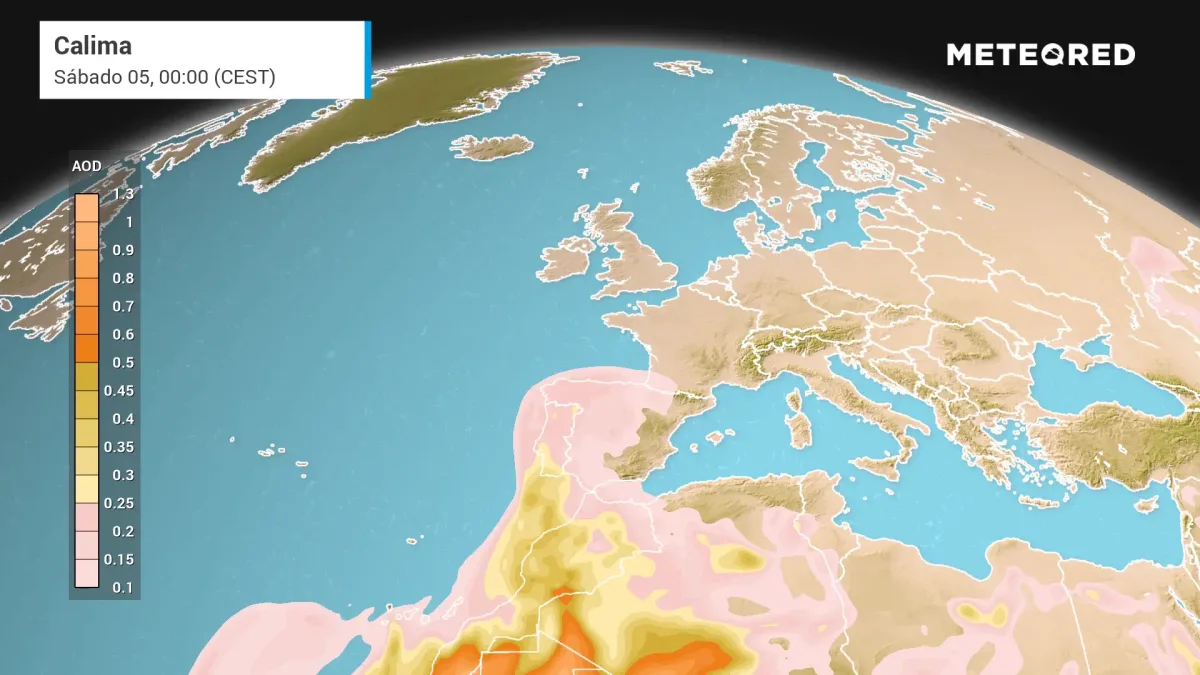 El cielo de España cambiará de color: una lengua de polvo sahariano se aproxima y amenaza la calidad del aire