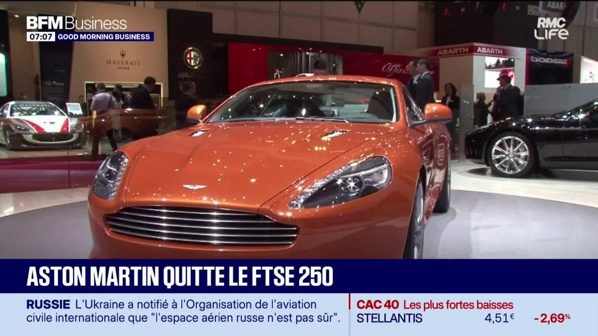 Aston Martin quitte le FTSE 250