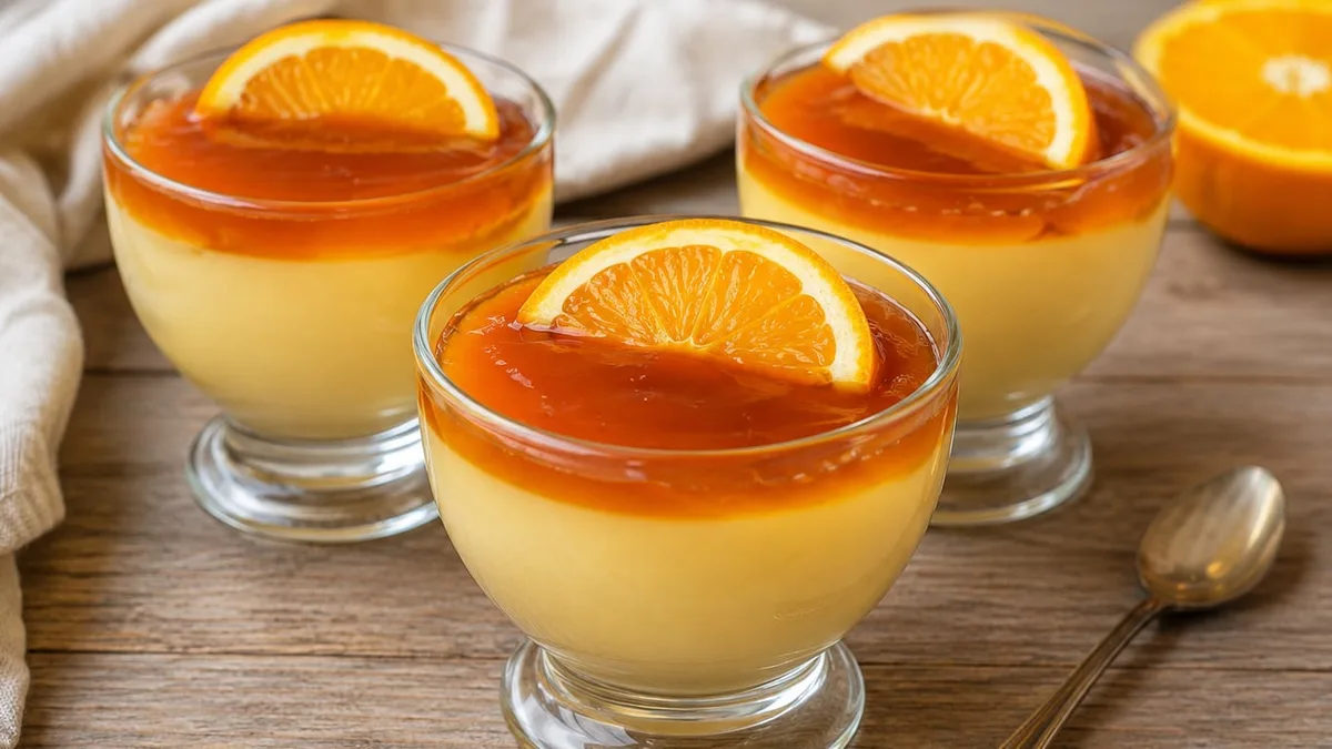 Postre de naranja y caramelo súper fácil: lleva un litro de leche entera y cinco yemas de huevo