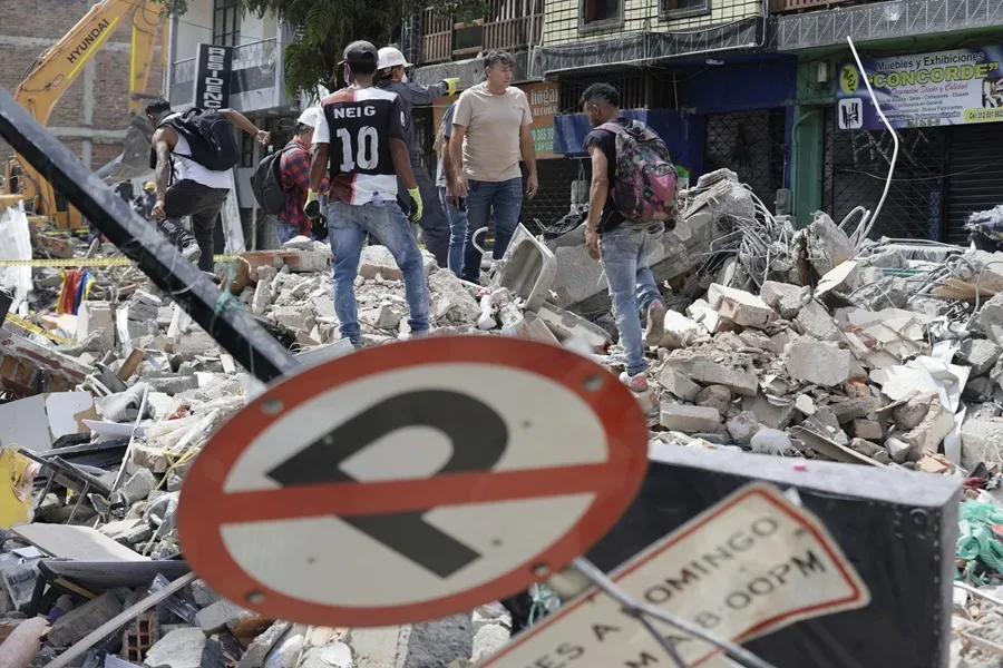 Las labores de rescate tras el terremoto en Colombia entran en su fase final