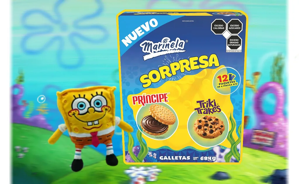 Cómo comprar el paquete de Marinela Sorpresa con peluche de Bob Esponja: tiene descuento en Amazon México