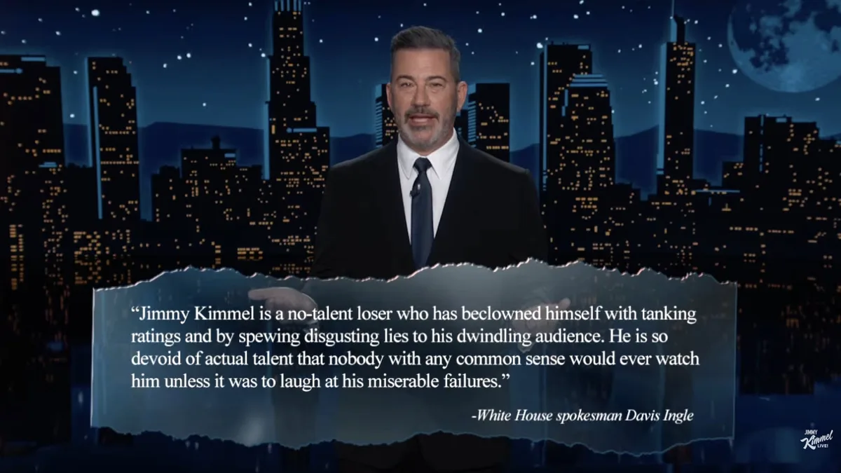 Kimmel Humiliates Trump Goon Who Called Him ‘No-Talent Loser’