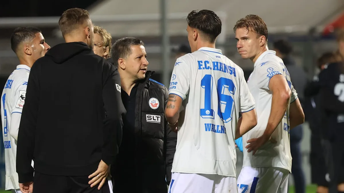 Zweifel an Aufstiegsreife wachsen - Hansa-Sportchef: „Ein Schlag in die Fresse!“