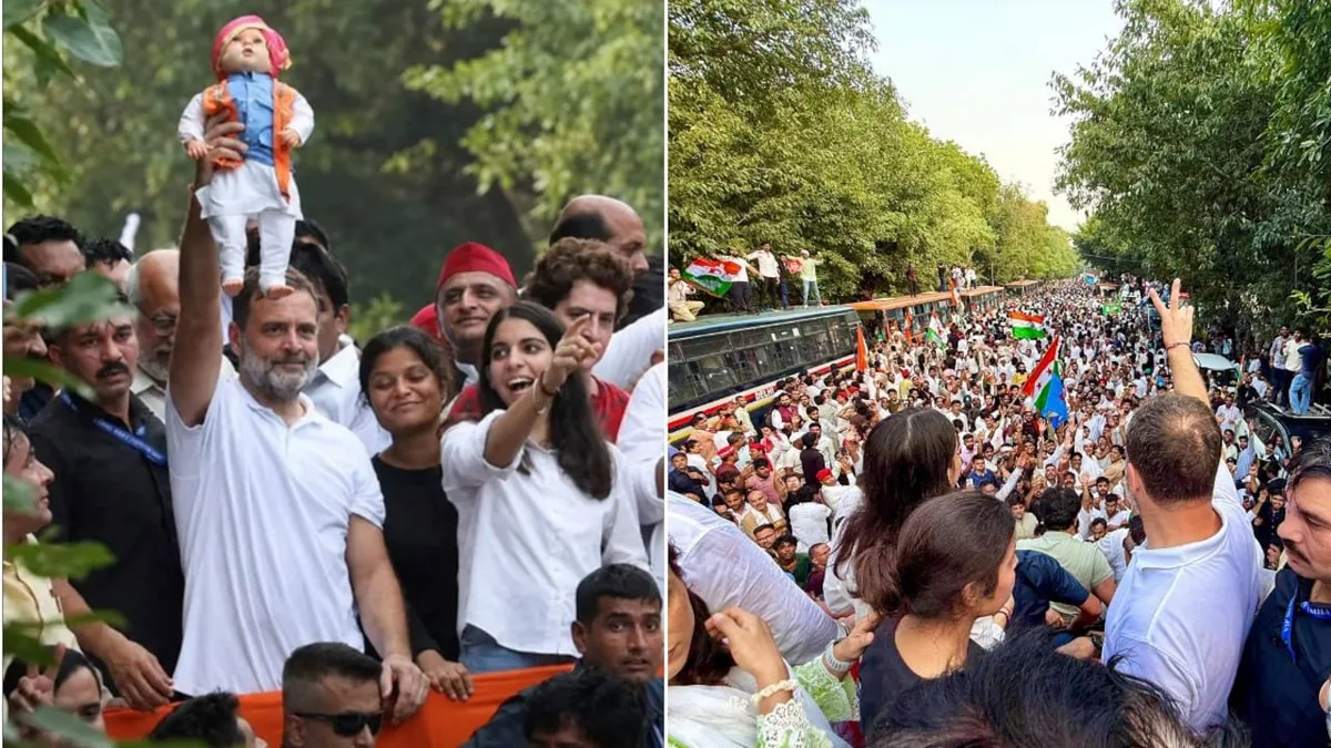 Meet Jannat Bishnoi, Young Face Beside Rahul Gandhi At Supreme Court March