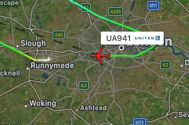 United Airlines flight in mid-air emergency moments after Heathrow take-off