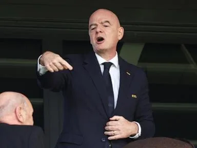 French soccer federation withdraws support for Infantino’s FIFA re-election bid