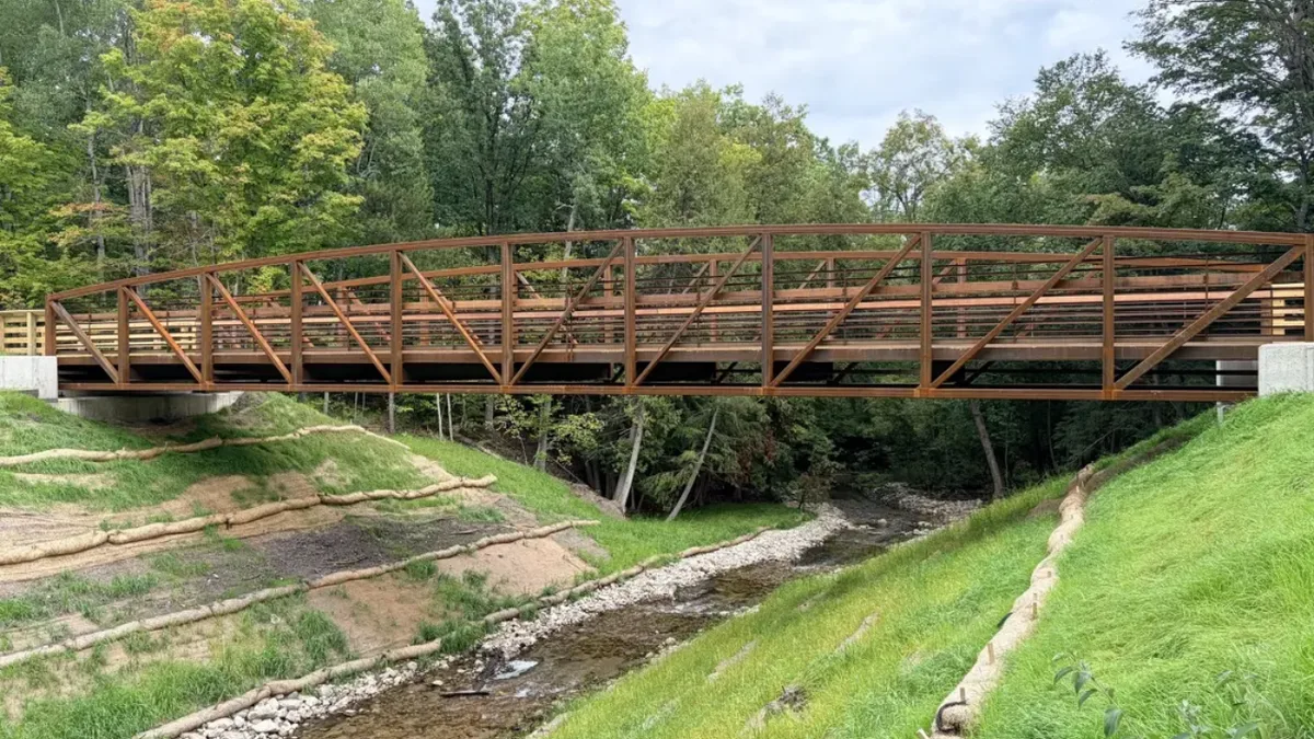 Dam Removal Restores Creek: Buckhorn Creek flows freely again; volunteers plant trees