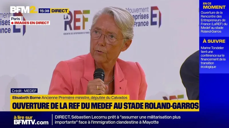 Elisabeth Borne sur la fiscalité: "On a besoin de donner un cap clair à nos chefs d'entreprise"