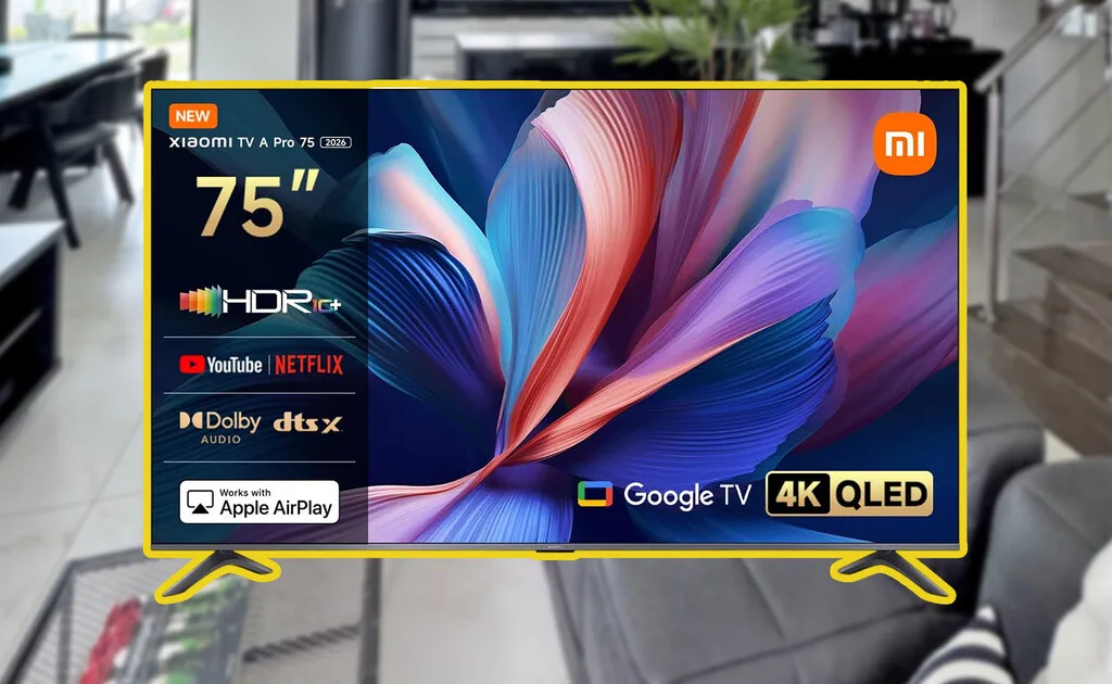 Amazon y las Mega Ofertas están rematando la pantalla perfecta para ver películas: Xiaomi TV A Pro de 75 pulgadas