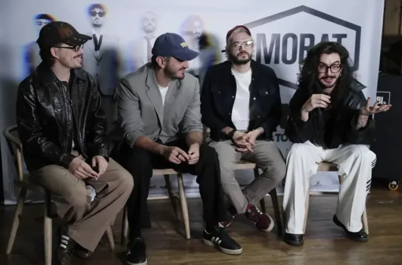 Morat inició su gira mundial con un concierto a beneficio de las víctimas del terremoto en Colombia