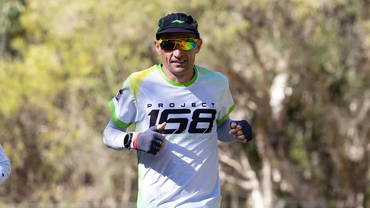 Project 168 runner powering till the end of 7-day, non-stop running challenge