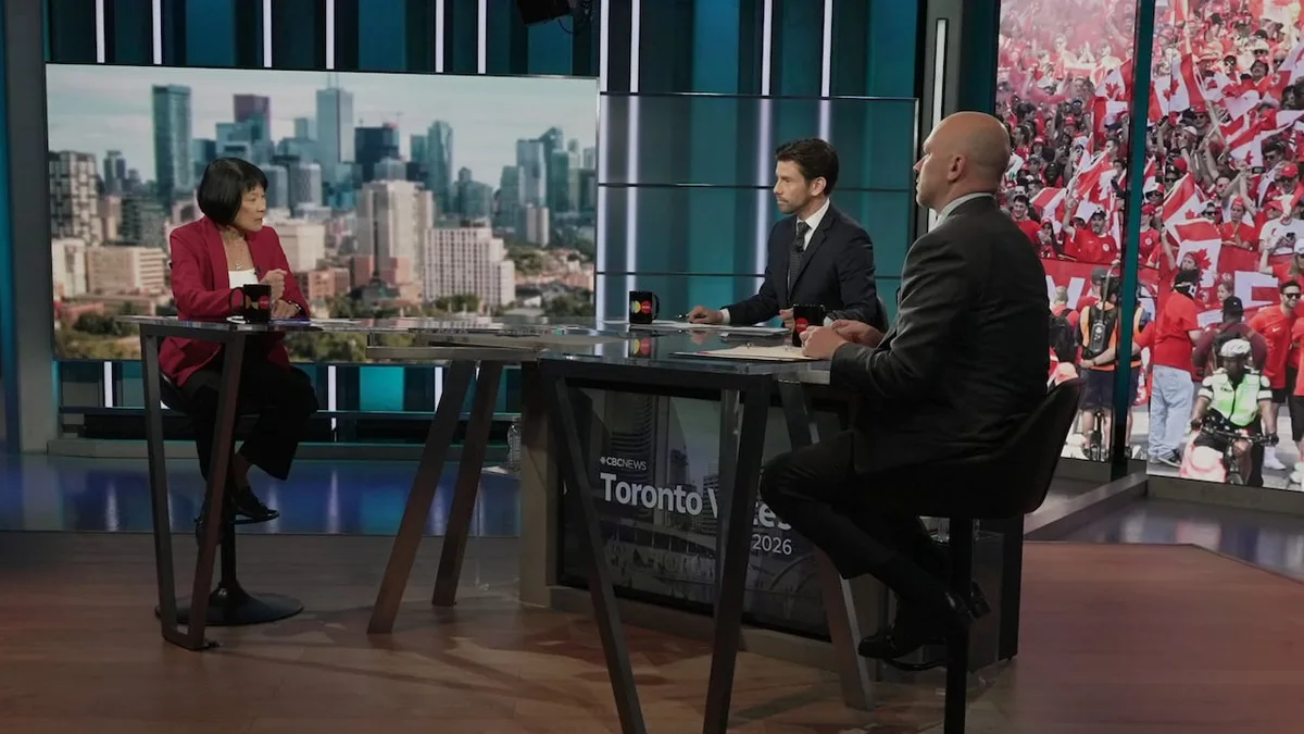 Toronto's top 2 mayoral candidates clash on finances, public safety in CBC Toronto debate