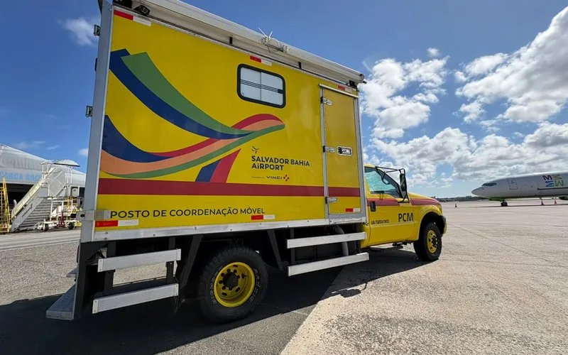 Aeroporto de Salvador ganha estrutura móvel de coordenação de crise