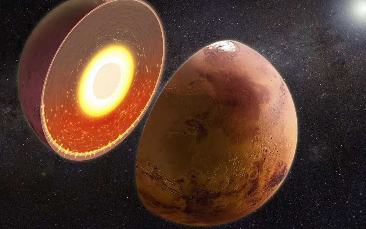 L’étrange visage de Mars enfin expliqué ? Une différence de température colossale se cache en profondeur !