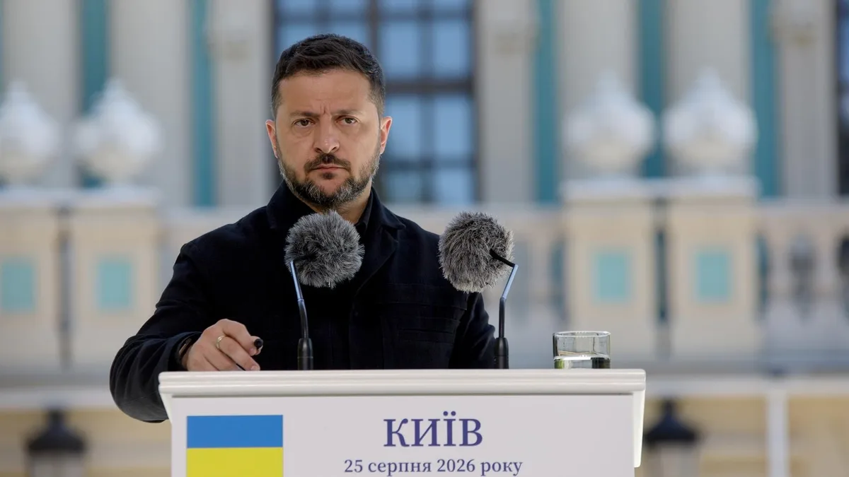 En medio de una escalada de la guerra, Zelensky busca lanzar hasta 1.000 drones diarios contra Rusia