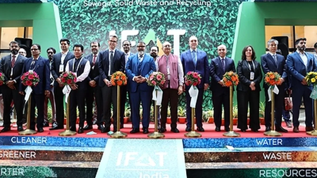 IFAT India 2026 advances technology and partnerships for India's water and waste infrastructure