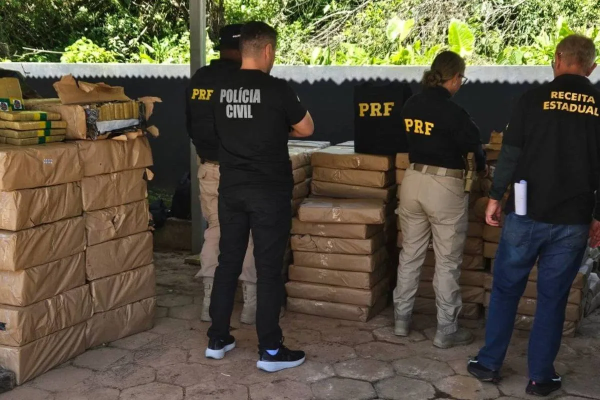 Polícia encontra duas toneladas de maconha em carga de repolho em SC