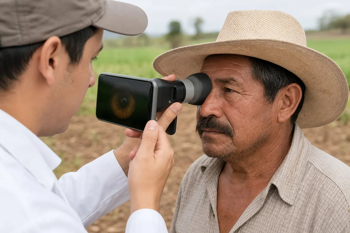Así es como el celular podría detectar problemas oculares y ayudar a pacientes en zonas rurales
