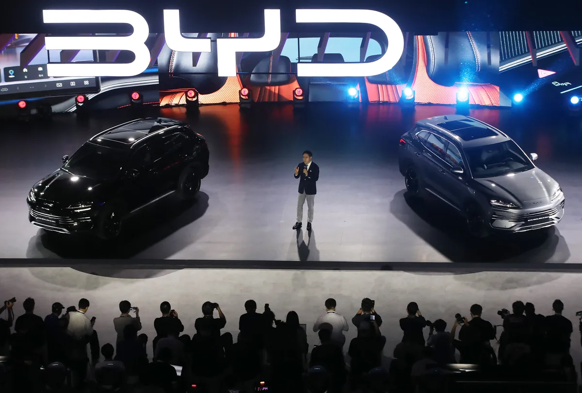 수입차 톱10 절반이 중국산…BYD 첫 하이브리드도 한 달 만에 9위 올라