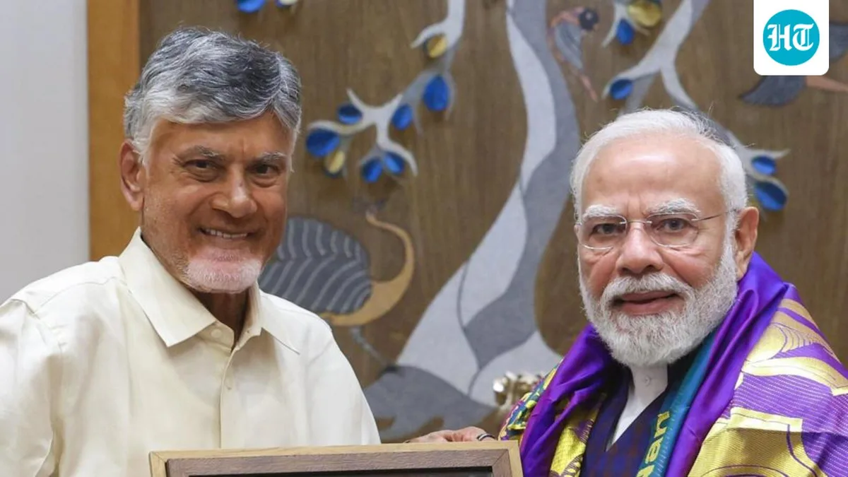 CM Naidu meets PM Modi, seeks Central help for Andhra Pradesh to tackle El Niño impact