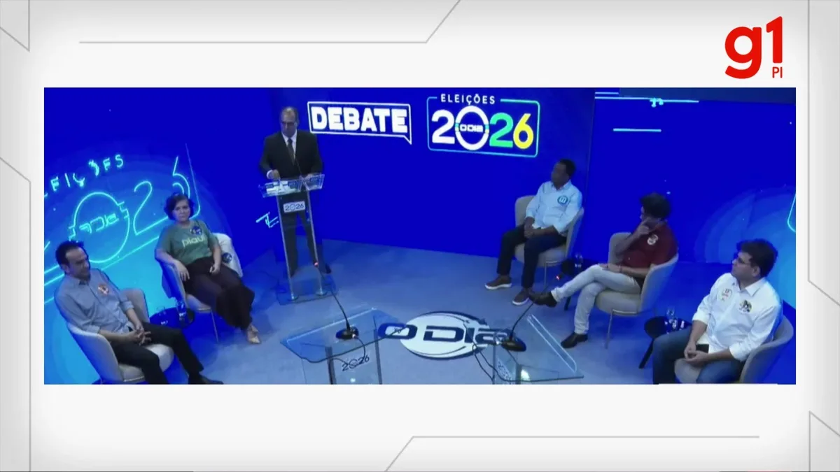 Água, saúde e empregos dominam debate entre candidatos ao Governo do Piauí