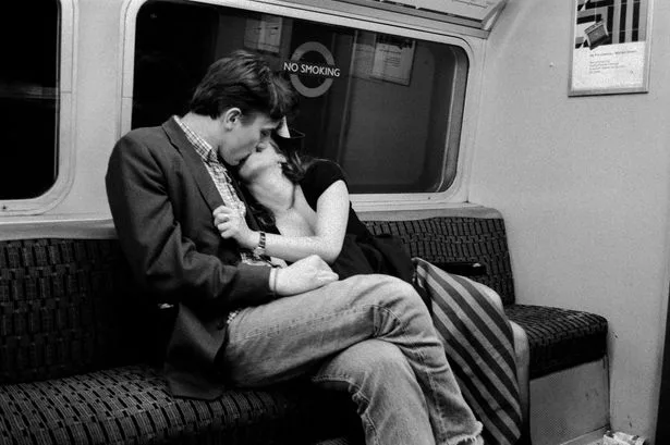 Mystery behind candid snaps of a kissing couple, a praying man and a cowboy riding the Tube