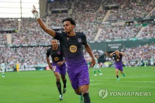 '야말 1골 1도움' 바르사, 라리가 개막 최다 연승 타이 '9연승'