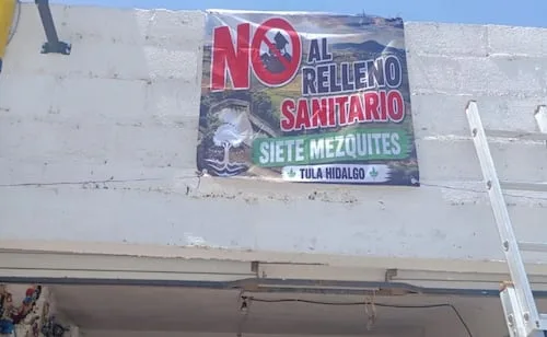 Gobierno de Hidalgo niega impulsar relleno Siete Mezquites en Tula; vecinos alertan por contaminación de pozos