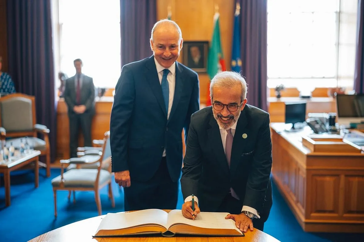 Rangel pede a empresas portuguesas que aproveitem “enormes oportunidades” na Irlanda