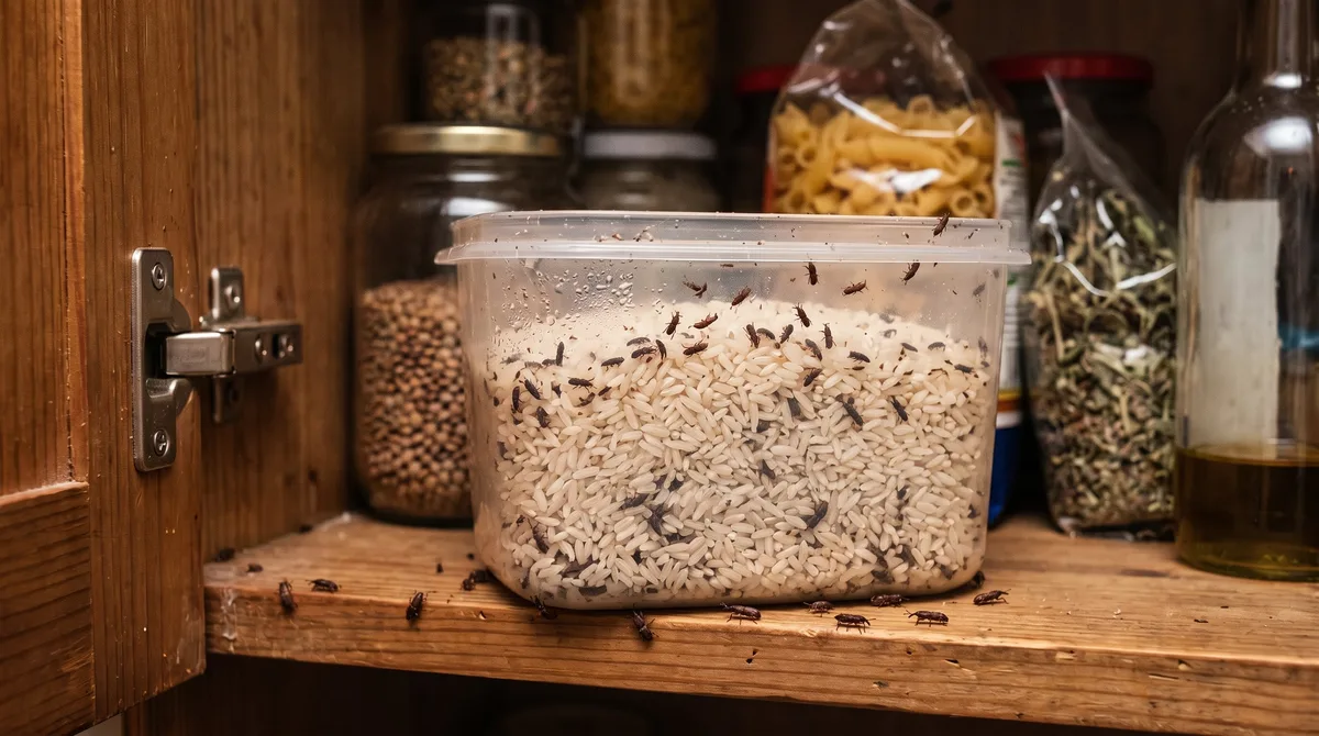 Gorgojo en la despensa: señales de infestación y cómo evitar que invada tus alimentos