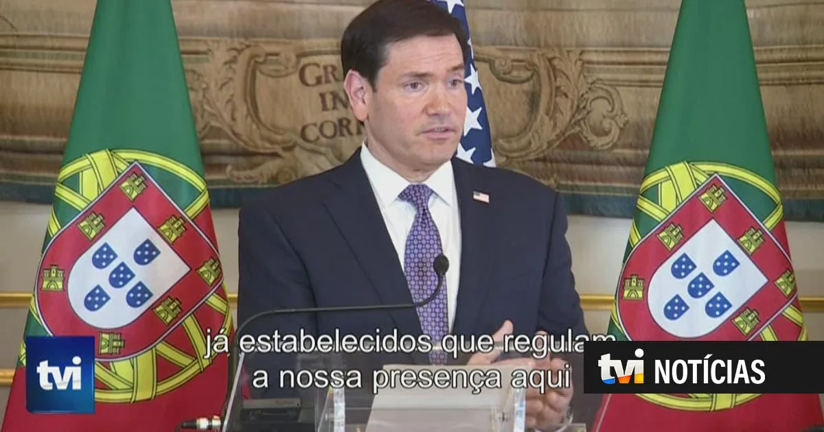 Marco Rubio recusa "entrar em pormenores" sobre utilização polémica da Base das Lajes