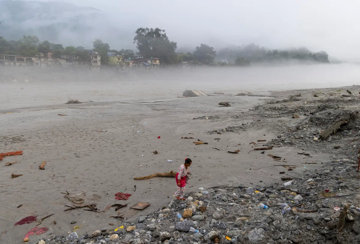 No hubo tiempo de reaccionar: avalancha en Nepal llegó a la frontera a una velocidad de 188 km/h