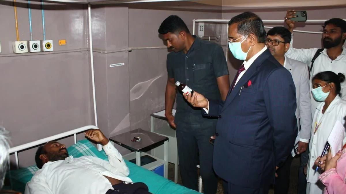 Upalokayukta visits taluk hospital in Belagavi district, flags several issues
