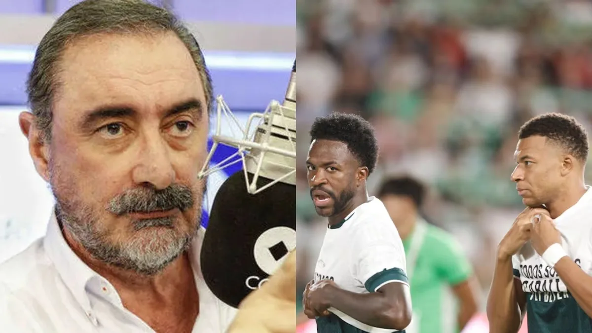 Carlos Herrera, sobre la polémica de Vinícius, Mbappé y Konaté durante el apoyo a Ceuta: "Es hacer el ridículo, sabes que toda España está mirando"