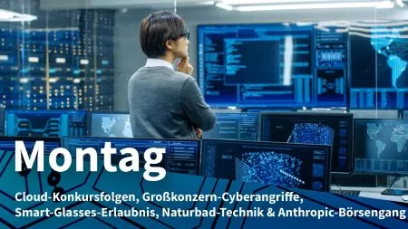 Montag: Ringen um Daten insolventen Cloud-Providers, Datenklau bei Großkonzernen
