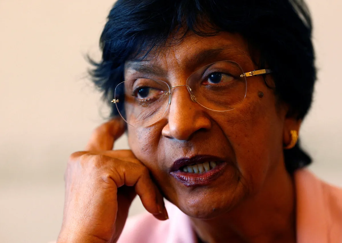 Quem é Navi Pillay, vencedora do Nobel da Paz 2026