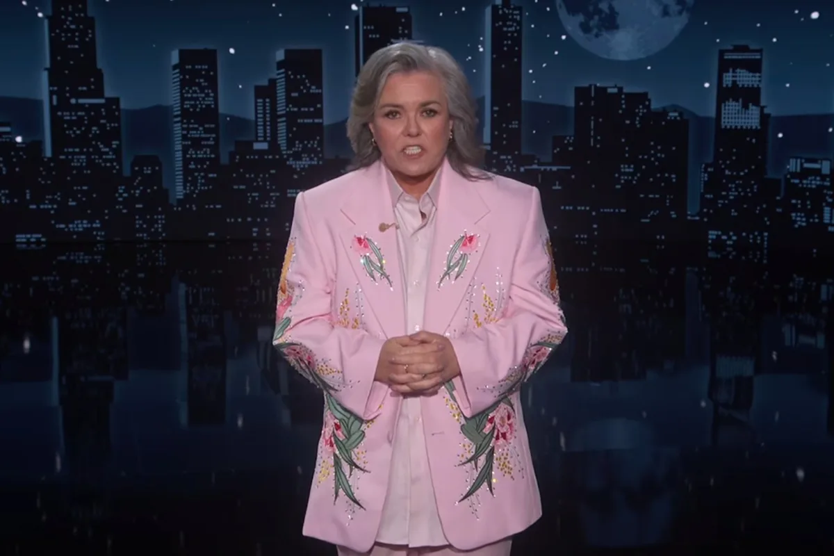 Rosie O’Donnell Criticizes Trump, Pays Tribute to Hayden Panettiere as ‘Kimmel’ Guest Host