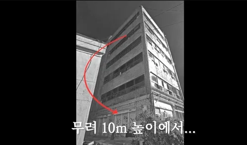재개발구역서 고철 훔치려다 10m 높이 벽 타고 달아난 50대 입건