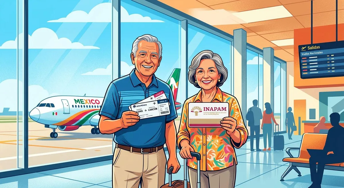 INAPAM 2026: las tres aerolíneas que ofrecen descuentos a adultos mayores